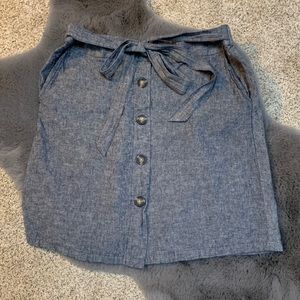 Zac & Rachel blue skirt